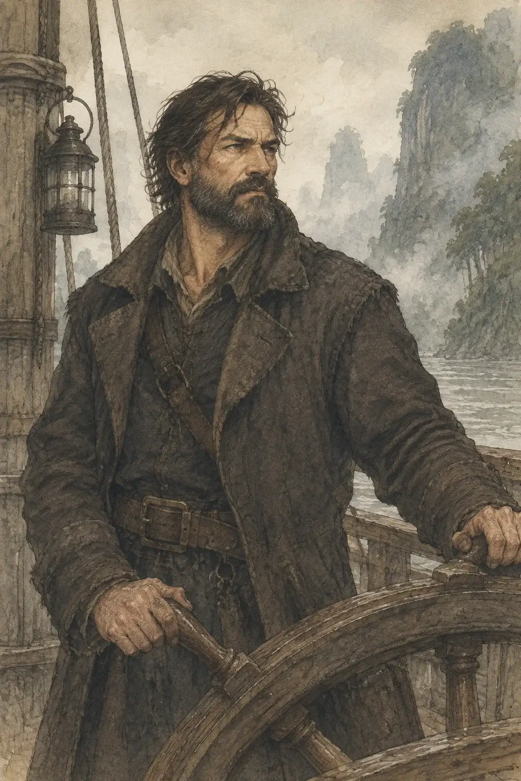 Unofficial illustration of Captain Leftrin