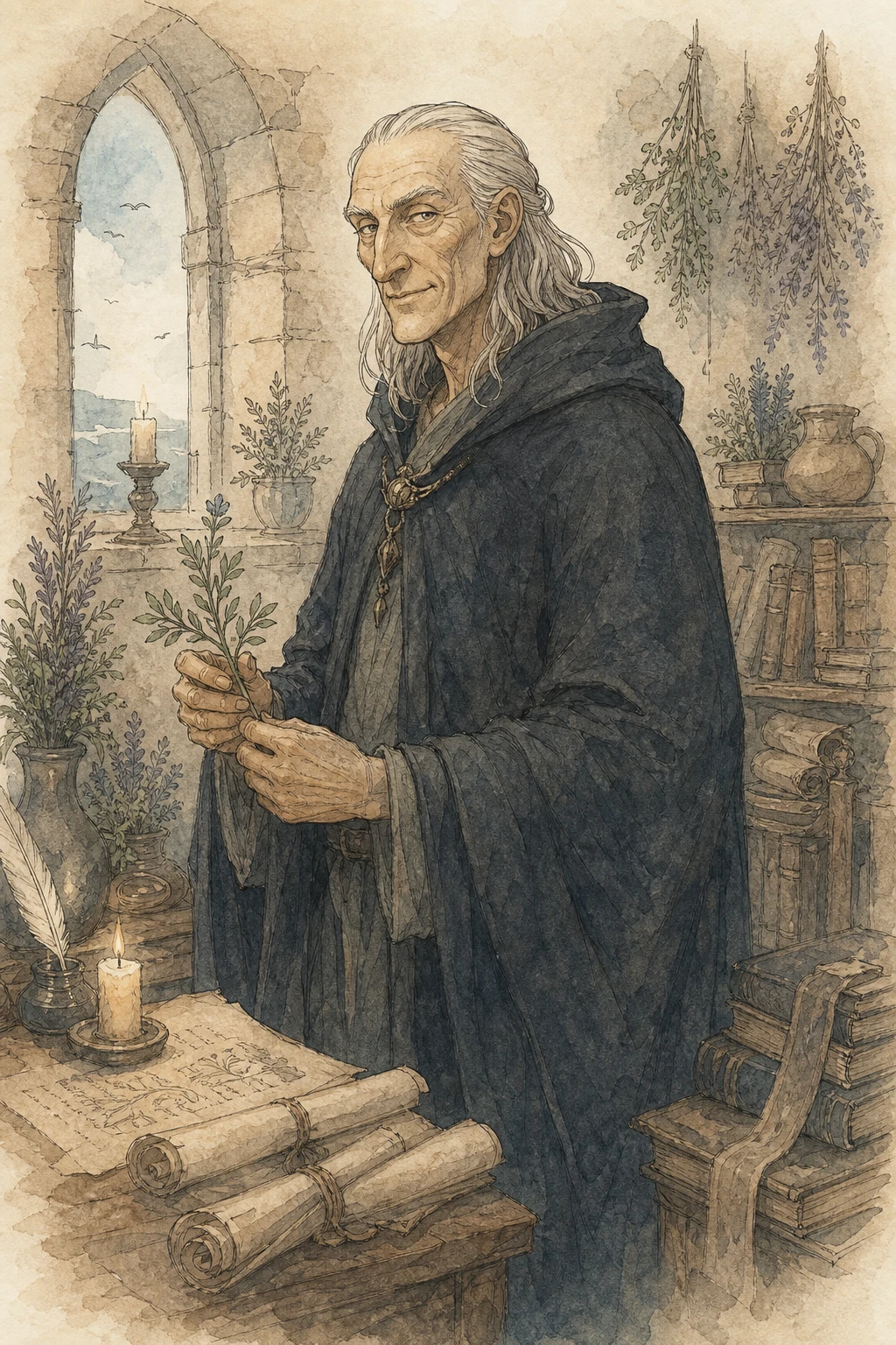 Évocation d'Umbre Tombétoile (illustration non officielle)